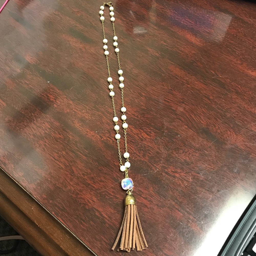 Tassel necklace